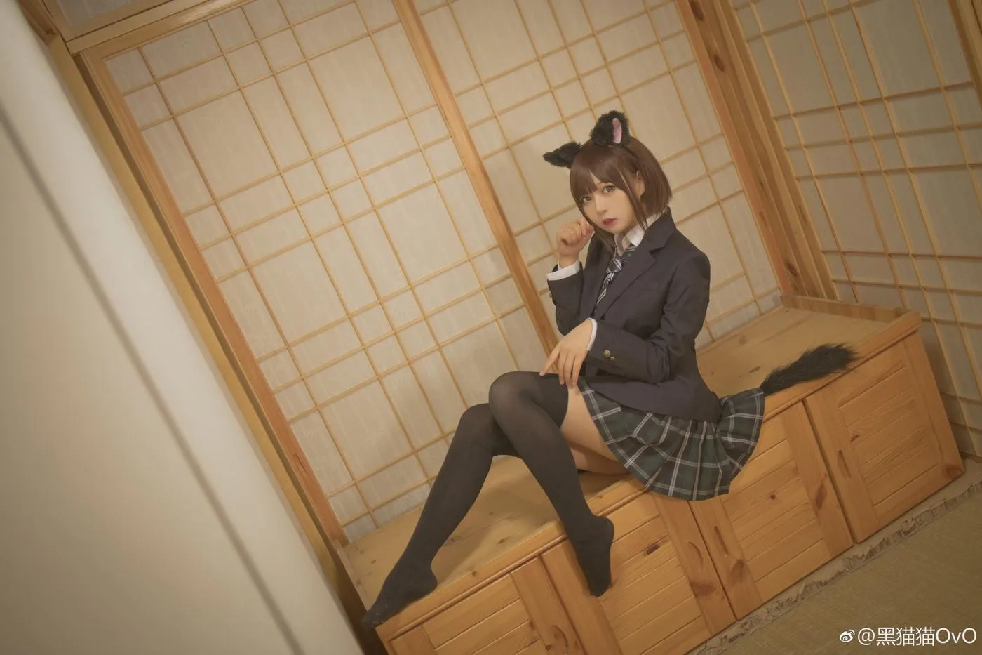 黑猫猫OvO – NO.24 图61套-喵 [7P]插图5